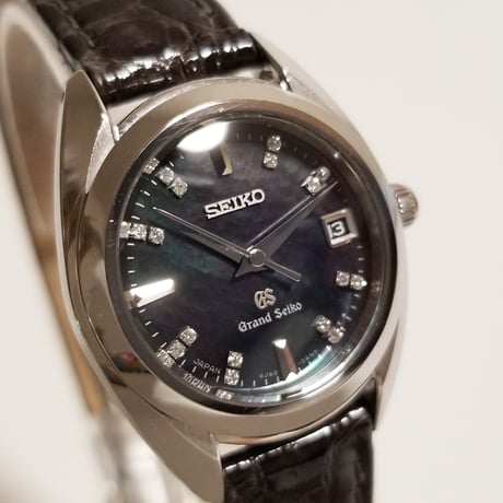 【GRAND SEIKO】グランドセイコー エレガンスコレクション レディース腕時計 シェル文字盤 クォーツ 16Pダイヤ STGF089 4J52-0AC0【電池交換済み】