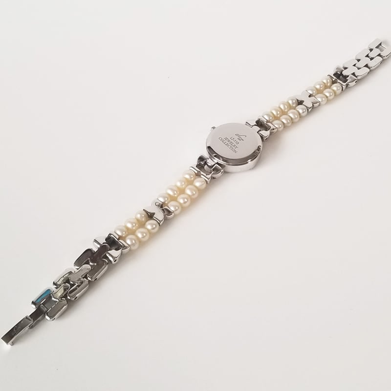 美品✨️ LZ リズ ルビー 2連真珠ブレス パール シェル文字盤 腕時計 美品✨️ LZ リズ ルビー 2連真珠ブレス パール シェル文字盤