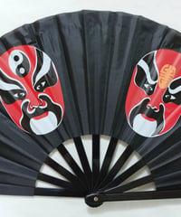 変面扇子(黒)