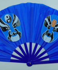 変面扇子(青)
