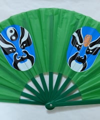 変面扇子(緑)