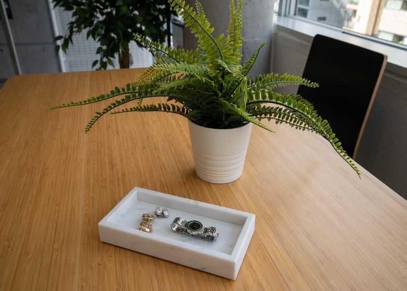 天然大理石TRAY（トレイ）＿Mサイズ | happy storage