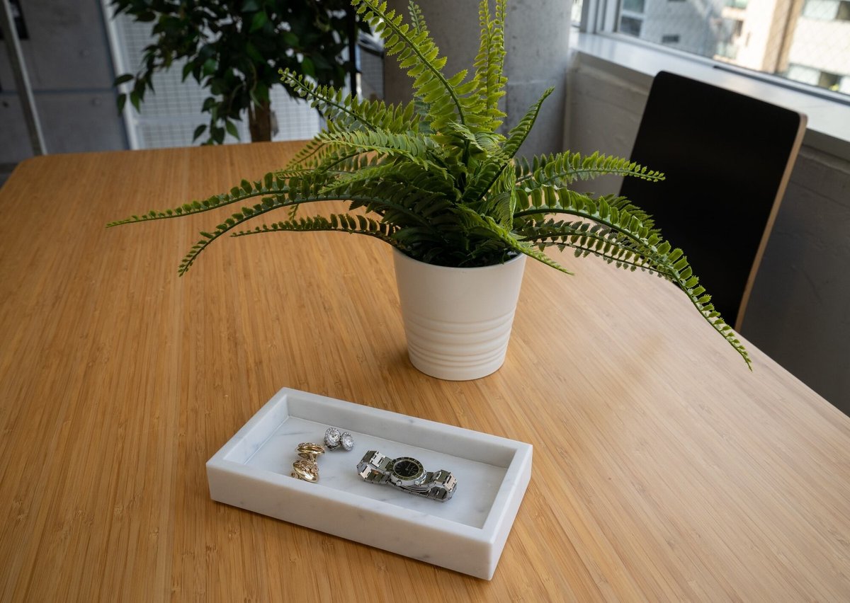 天然大理石TRAY（トレイ）＿Mサイズ | happy storage