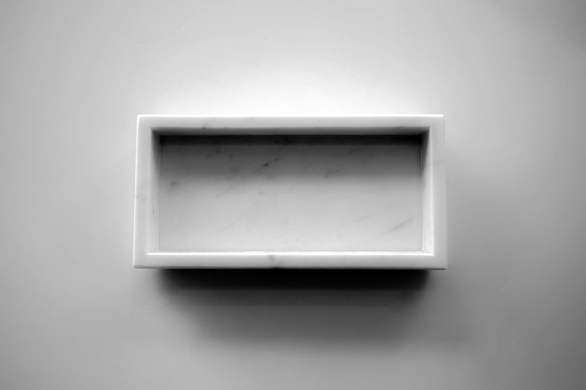 天然大理石TRAY（トレイ）＿Mサイズ | happy storage