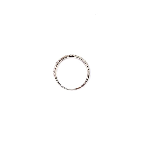 ハーフエタニティ　ダイヤモンドリング　0.30ct［PT］
