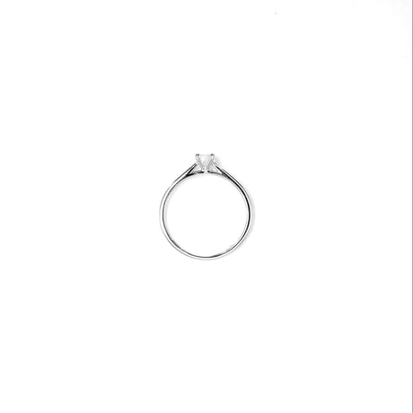 スキニーダイヤモンド　リング　0.1ct［PT］