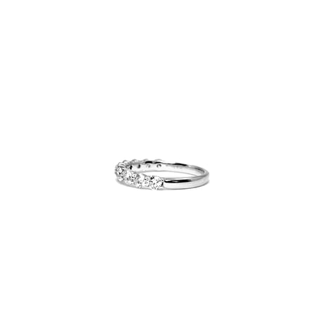 ハーフエタニティ　ダイヤモンドリング　1ct［PT］