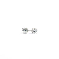 ダイヤモンド　ピアス　0.5×0.5ct［PT］