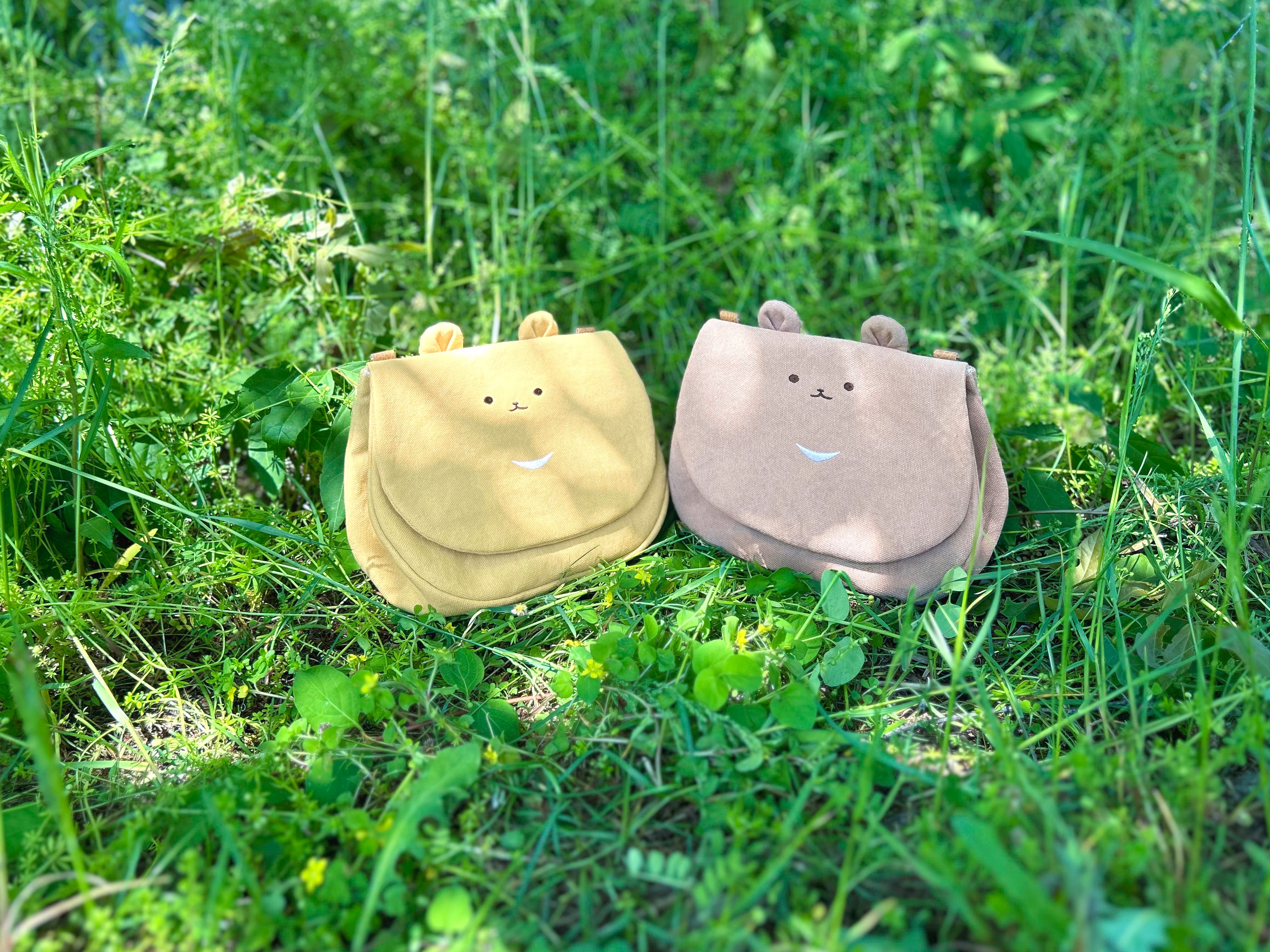 予備分【tsumikipoche × モッコロン】わぐまポシェット（大人向け