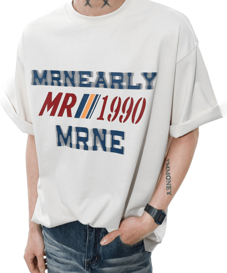 MRNE 1990 グラフィックプリントTシャツ / 3colors