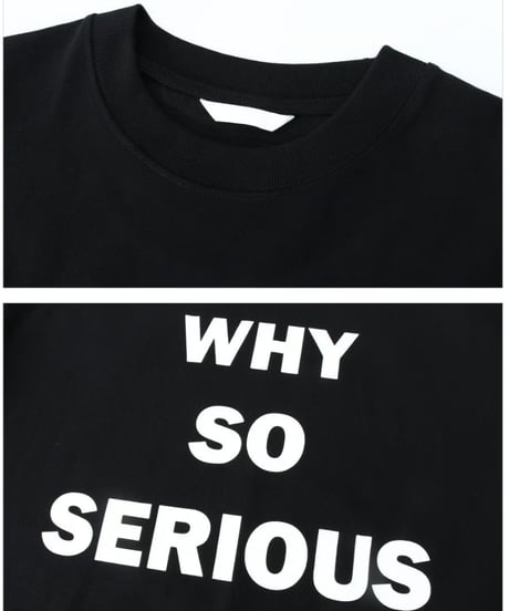 ホワイ ソー シリアスプリント TEE / 2color