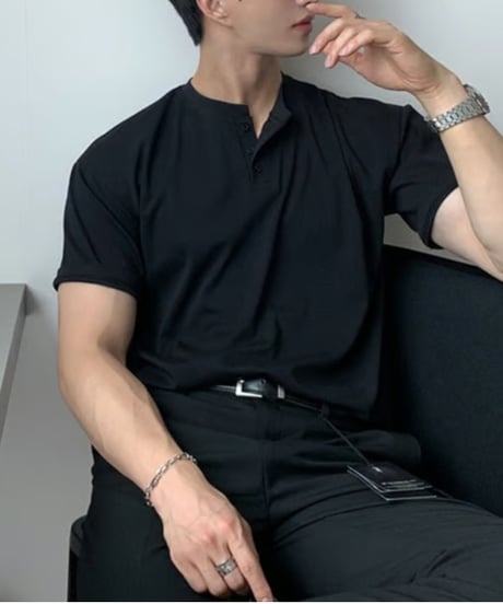 クラシックヘンリーTシャツ / 4color