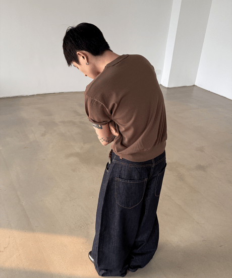 サマーニット クルーネックＴシャツ / 4color