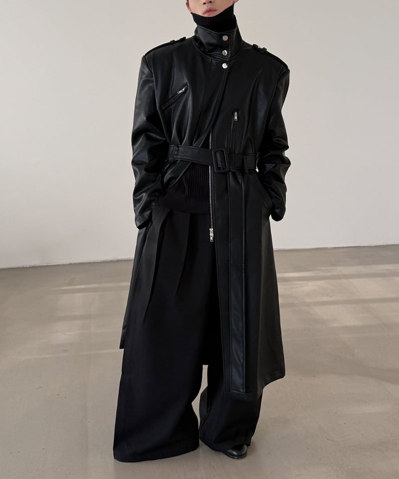 ミストレアス　ロングコート FRAY I.D（フレイアイディー）の「【00サイズ展開あり】ビッグカラー