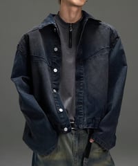 オーバーサイズ デニムジャケット