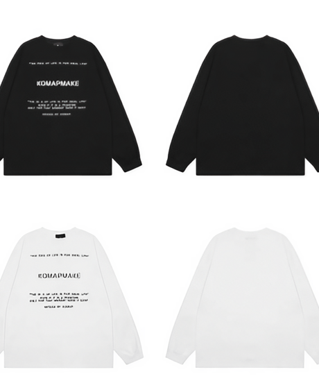 コンセプト ロングスリーブTシャツ / 2color