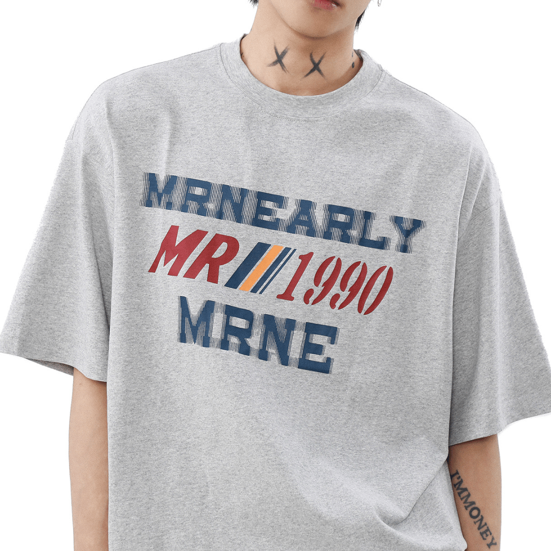 MRNE 1990 グラフィックプリントTシャツ / 3colors | ness.