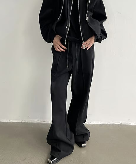 センタープレス スウェットパンツ  / 2color