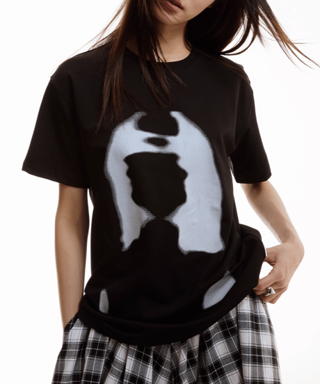 エアブラシアート グラフィックユニセックスTEE / 3color