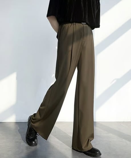 ワイドレッグパンツ / 3color