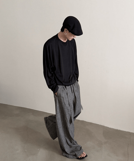 シアープレーンルーズロンT / 3color