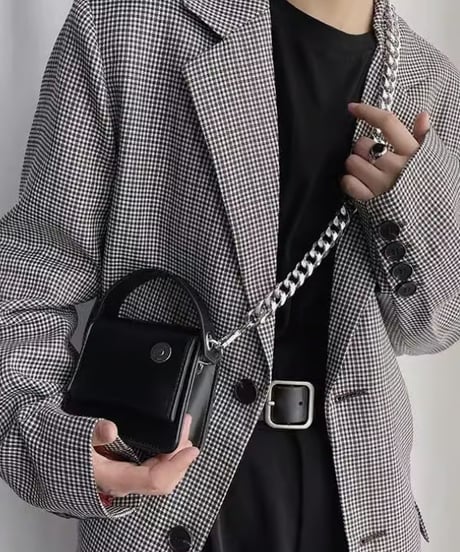 ミニマルチェーン ショルダーバッグ