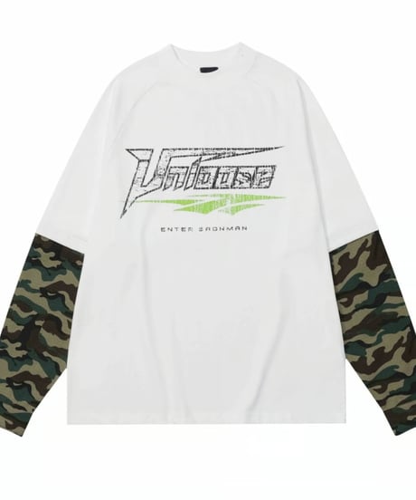 カモフラージュ ロングスリーブTシャツ / 2color