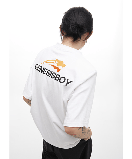 ジェネシスボーイ ロゴ ルーズシルエット Tシャツ / 2color