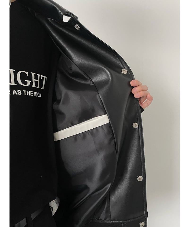 レザー スタジアムジャンパー | ness.