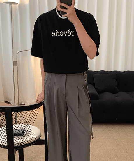 リヴェール・レタリングTシャツ