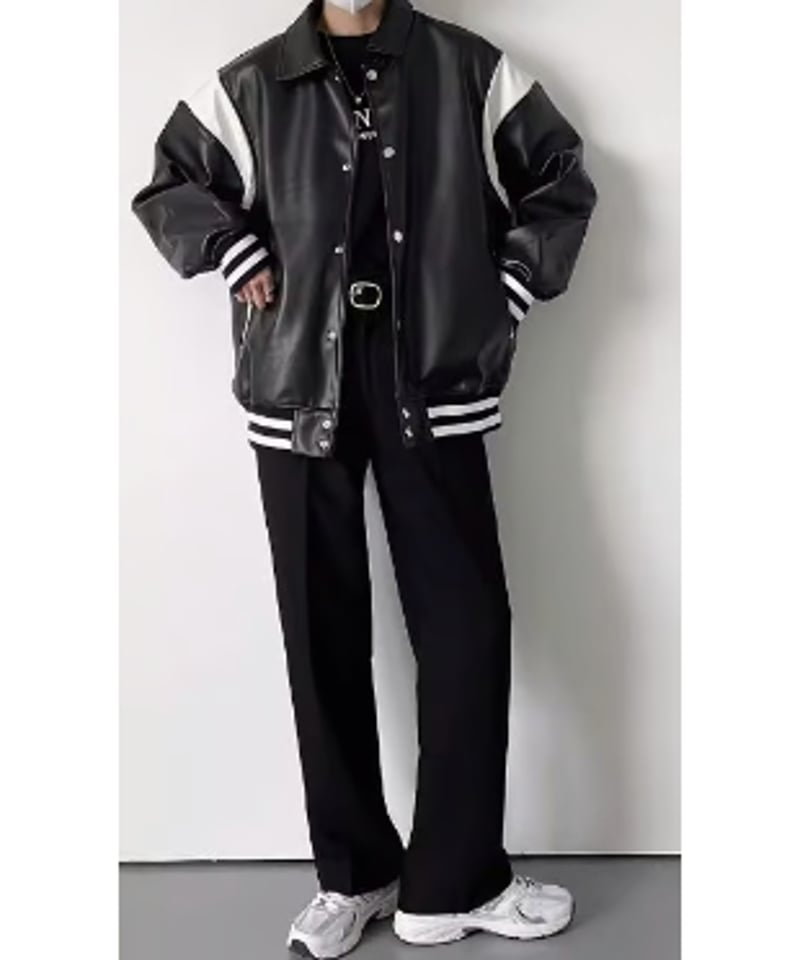 レザー スタジアムジャンパー | ness.