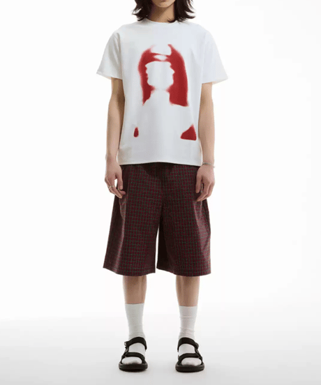 エアブラシアート グラフィックユニセックスTEE / 3color