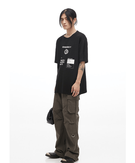 ジェネシスボーイ グラフィック ルーズシルエット Tシャツ / 2color