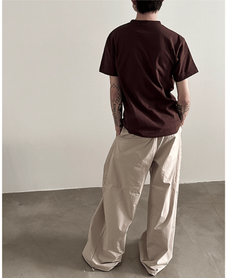 ベーシック ピュアコットン Tシャツ / 4color