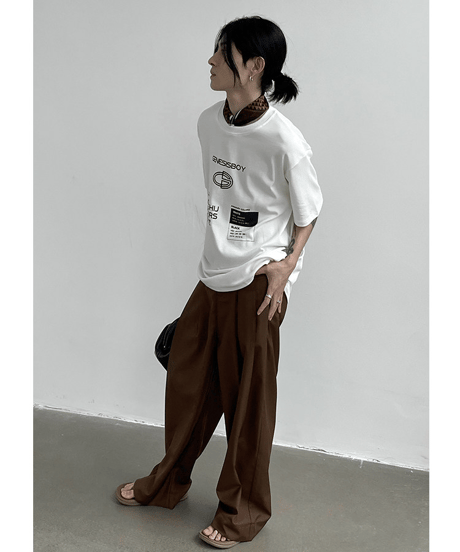ジェネシスボーイ グラフィック ルーズシルエット Tシャツ / 2color