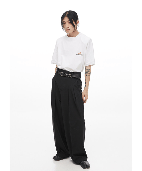 ジェネシスボーイ ロゴ ルーズシルエット Tシャツ / 2color