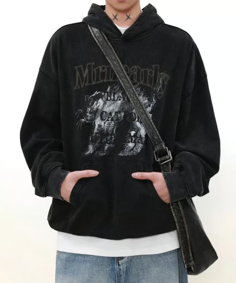 ブラックキャット ヴィンテージパーカー