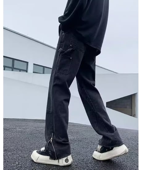 ユーティリティ デニムパンツ / 2color