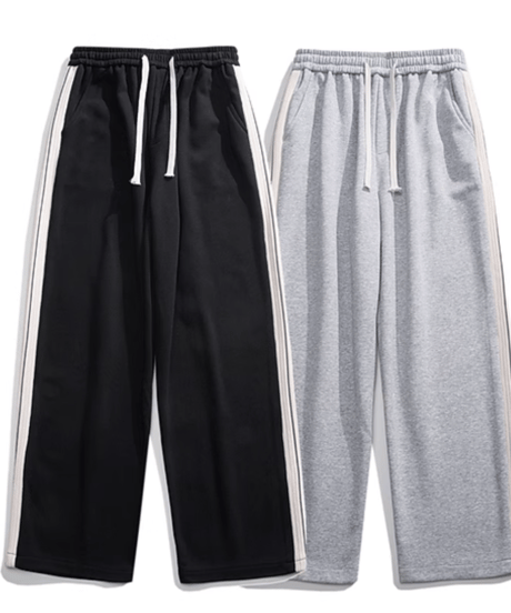 ラインテープ リラックススウェットパンツ / 2color