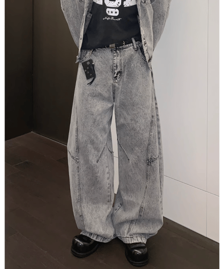 フーデッドヴィンテージデニム セットアップ / 2colors set up