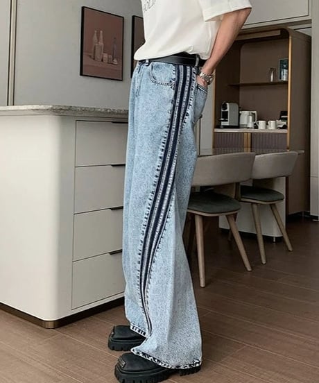 シティエッジ ライン デニムセットアップ