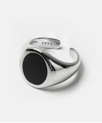 ブラックオニキス 925シルバーリング