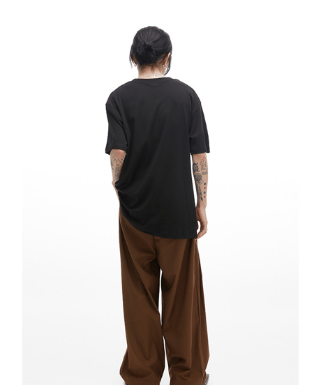 ジェネシスボーイ チョークロゴ ルーズシルエット Tシャツ / 5color