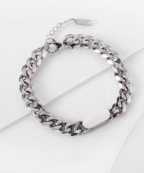 エレガンス シルバーチェーンブレスレット