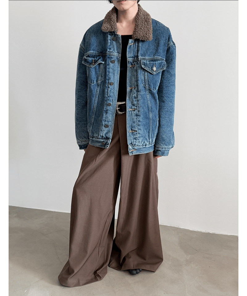 アメリヴィンテージ　ボアベストデニムジャケット　M Ameri VINTAGE（Gジャン/デニムジャケット）のフリマアイテム一覧