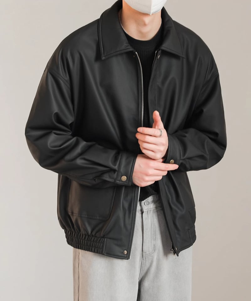 クラシック レザージャケット / 2color | ness.