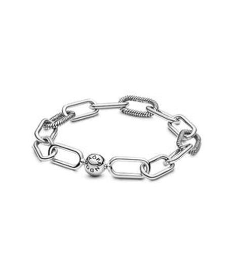 シルバーミックス チェーンブレスレット