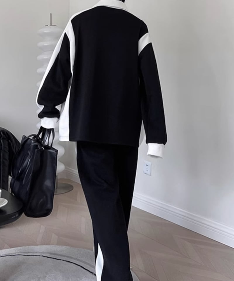 【23SS IS-NESS スウェットセットアップ】 モノトーンスウェット セットアップ / 2color | ness.