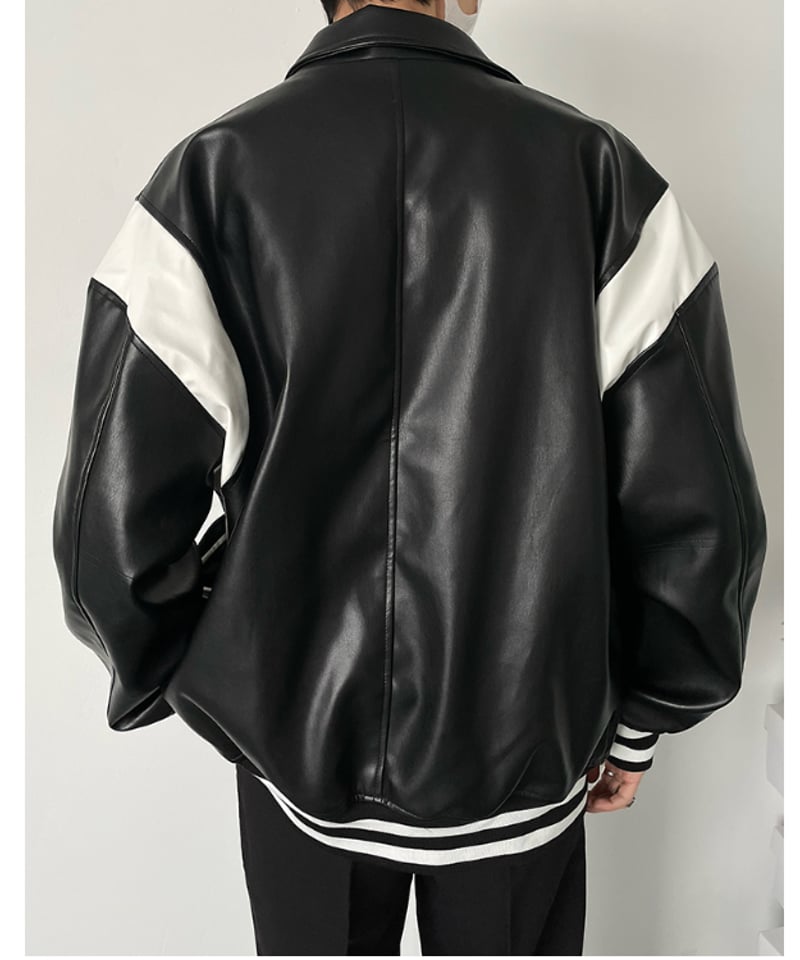 レザー スタジアムジャンパー | ness.