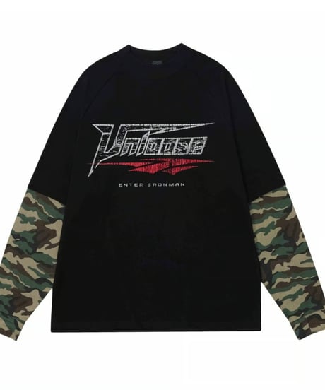 カモフラージュ ロングスリーブTシャツ / 2color